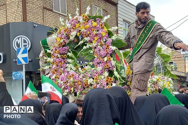 قرچک میزبانِ پیکر خادمِ شهید 