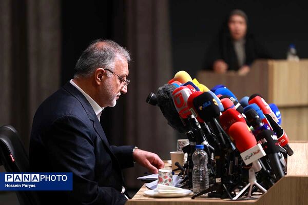 نشست خبری علیرضا زاکانی شهردار تهران