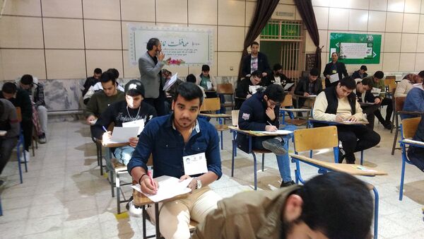 برگزاری امتحانات نهایی در آموزشگاه رافتی