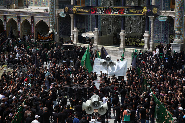 عزاداری اربعین سیدالشهدا(ع) در حرم حضرت معصومه(س)