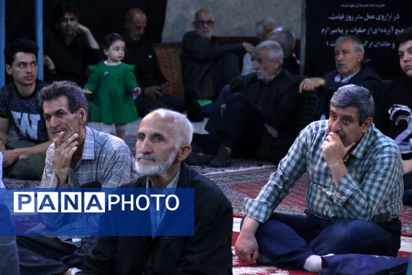 عزاداری شهادت امام جعفر صادق (ع) در آبیک 