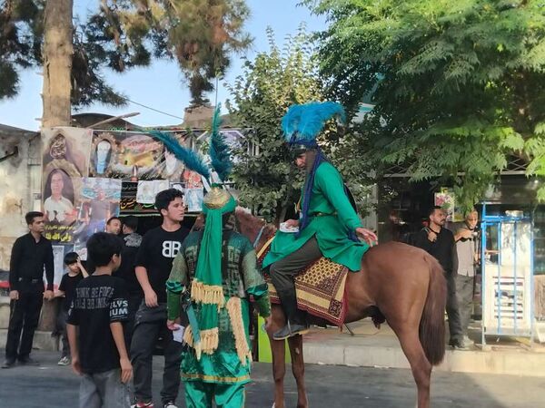 حضور پررنگ مردم شهرستان خلیل آباد در همایش بزرگ عاشورای حسینی