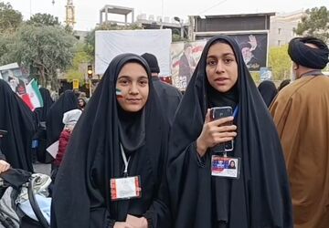 حرف حساب کودکان قمی با ترامپ جنایتکار