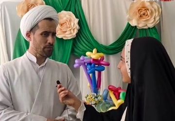 برپایی جشن غدیر در دارالقرآن بشری قم