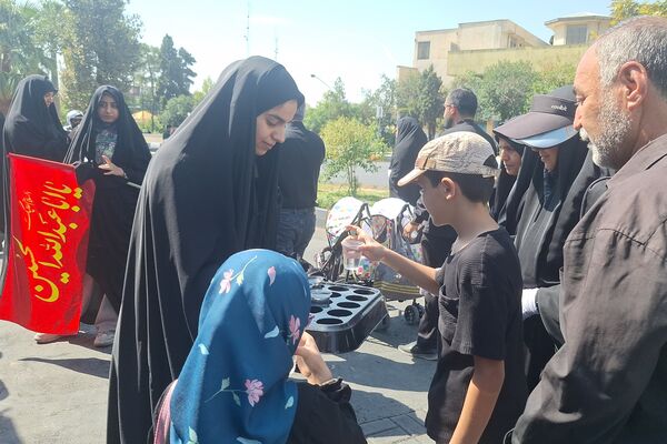 مراسم راهپیمایی جاماندگان اربعین حسینی در شیراز