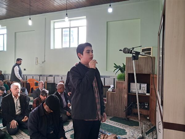 اقامه نماز عید سعید فطر در مسجد جامع جمنان قائمشهر