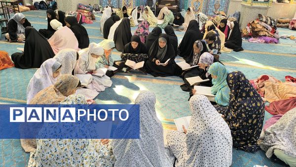 دومین روز اعتکاف در شهرستان بندرلنگه 