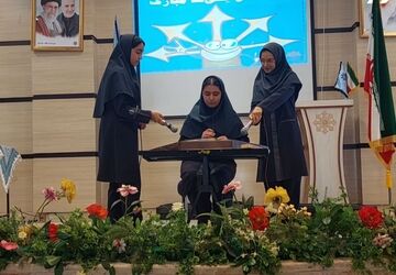جشن سمپاد در دبیرستان فرزانگان1 شیراز
