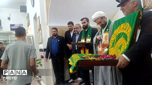 بازدید خادمین حرم رضوی از زورخانه علی‌بن‌ابی‌طالب مروست