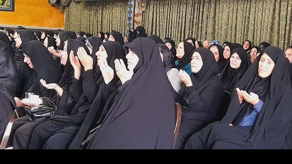 مراسم اربعین حسینی ویژه بانوان در مسجد جامع‌ رجایی‌شهرکرج