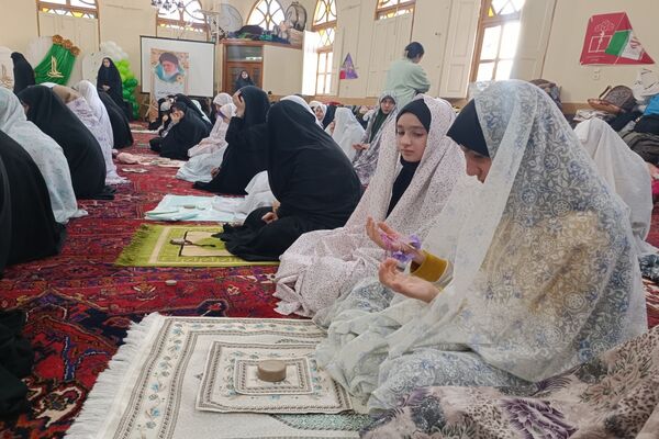فضای معنوی اعتکاف در مسجد معجز اردبیل