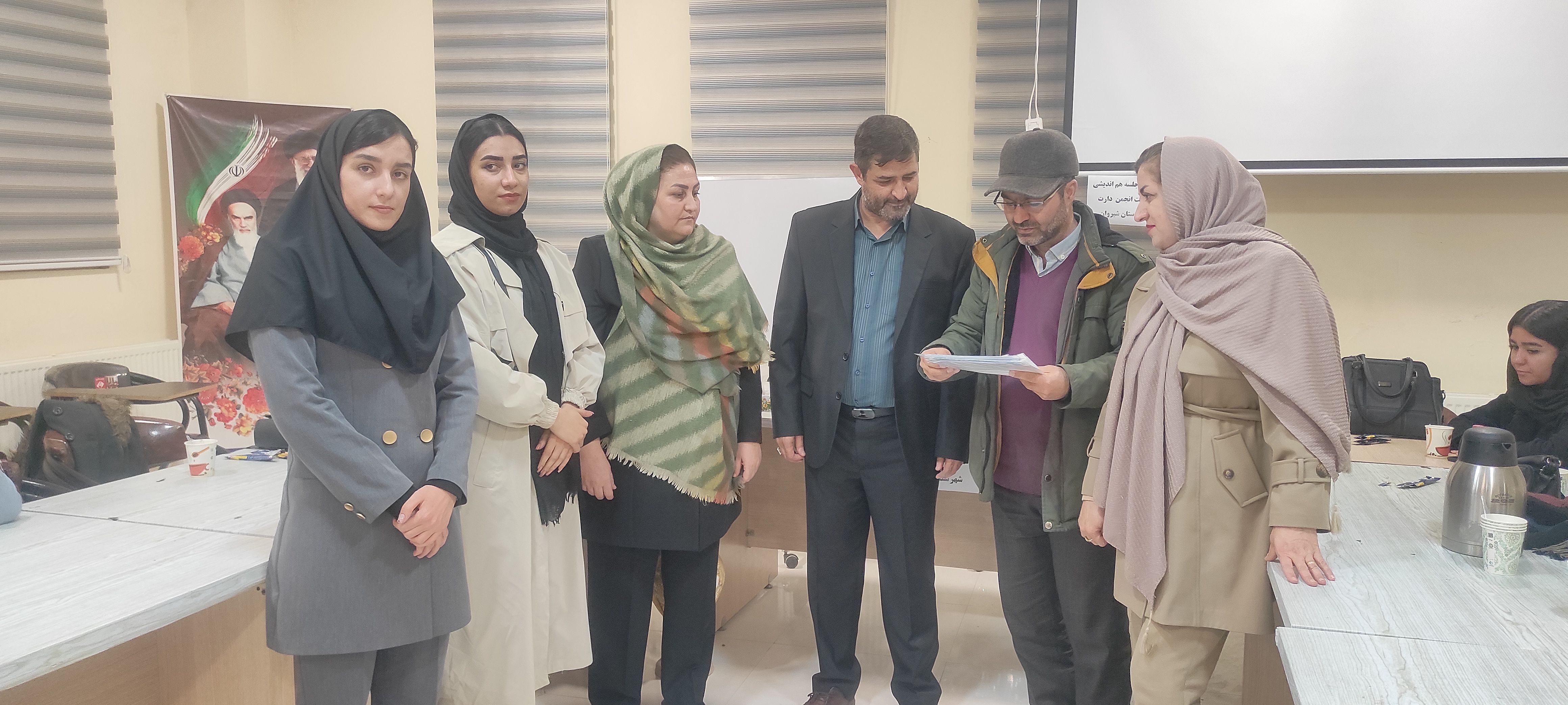 اولین جلسه هم‌اندیشی انجمن دارت شهرستان شیروان و معرفی تیم مدیرت دارت