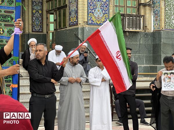 بیعت مردم جزیره قشم با آیت‌الله سید مجتبی حسینی خامنه‌ای 