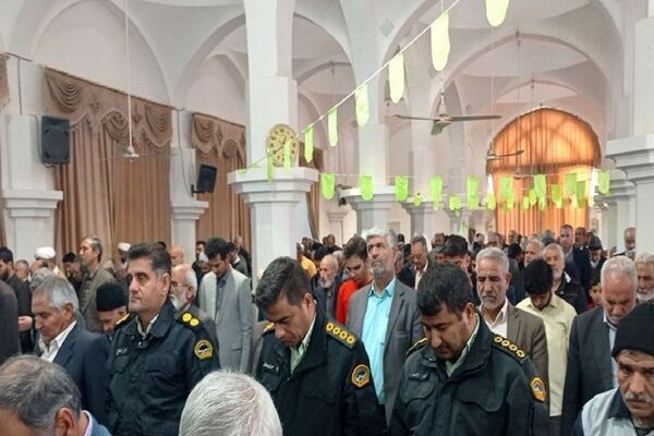 برگزاری نمازجمعه در خلیل‌آباد