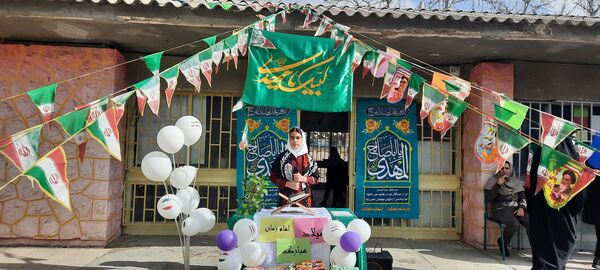 جشن نیمه شعبان در آموزشگاه قدس ویسیان