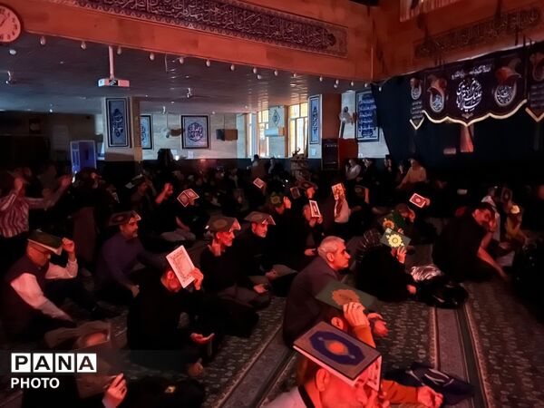 سومین شب لیالی قدر در مسجد امام حسن مجتبی (ع) کرج