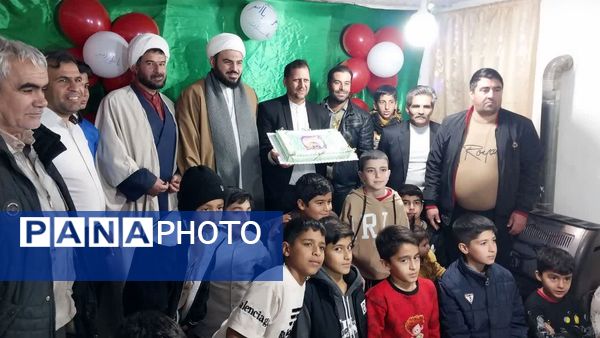 جشن میلاد طفل شش ماهه کربلا در هیئت علی‌اصغری فداف