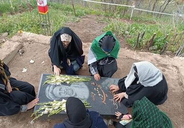 اردو زیارتی ورزقان برگزار شد 