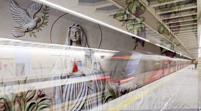 ایستگاه متروی مریم مقدس شنبه به بهره‌برداری می‌رسد