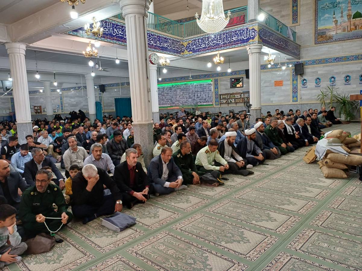 مراسم باشکوه یادواره شهدای شهرستان اسدآباد