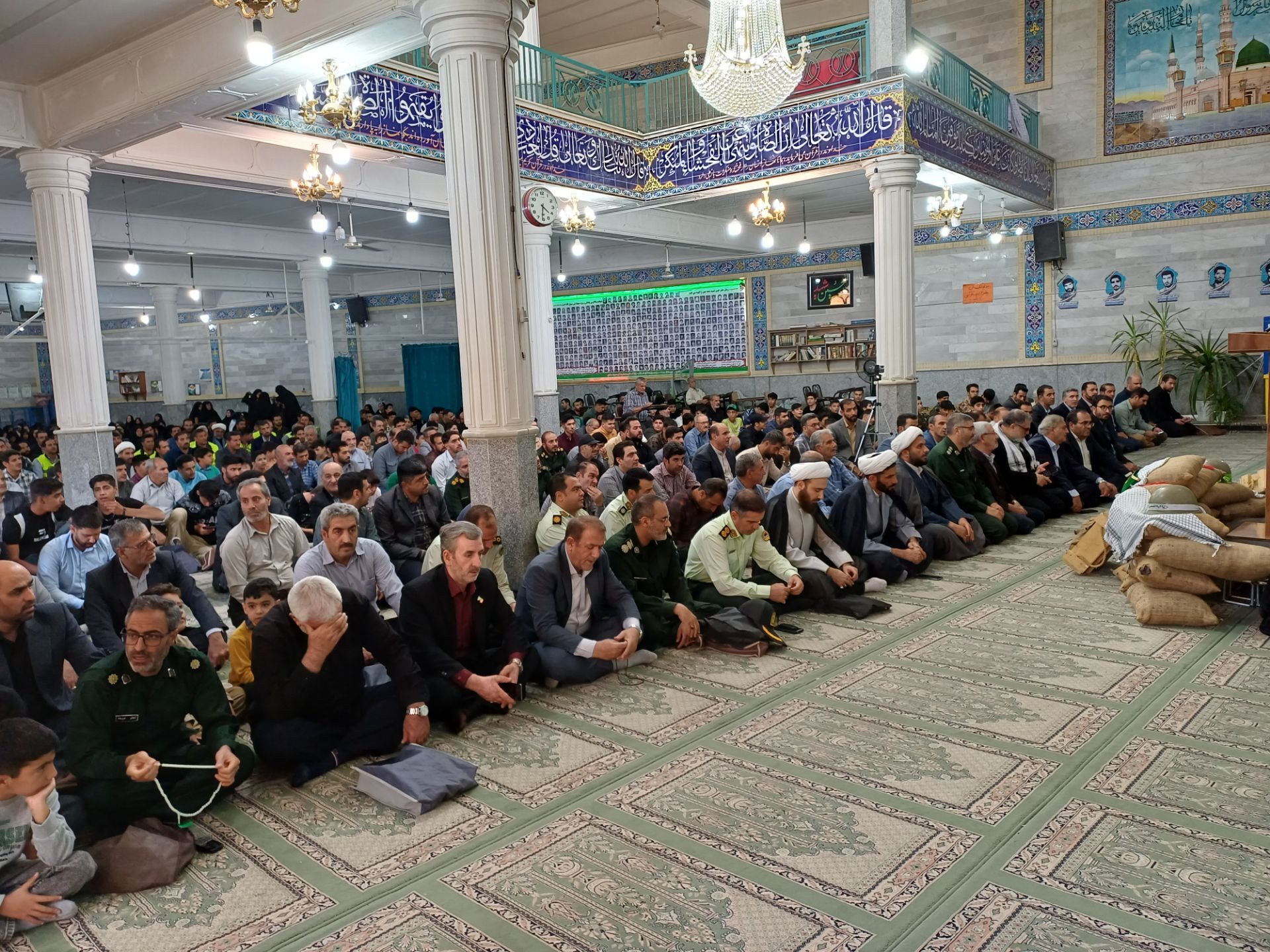 مراسم باشکوه یادواره شهدای شهرستان اسدآباد