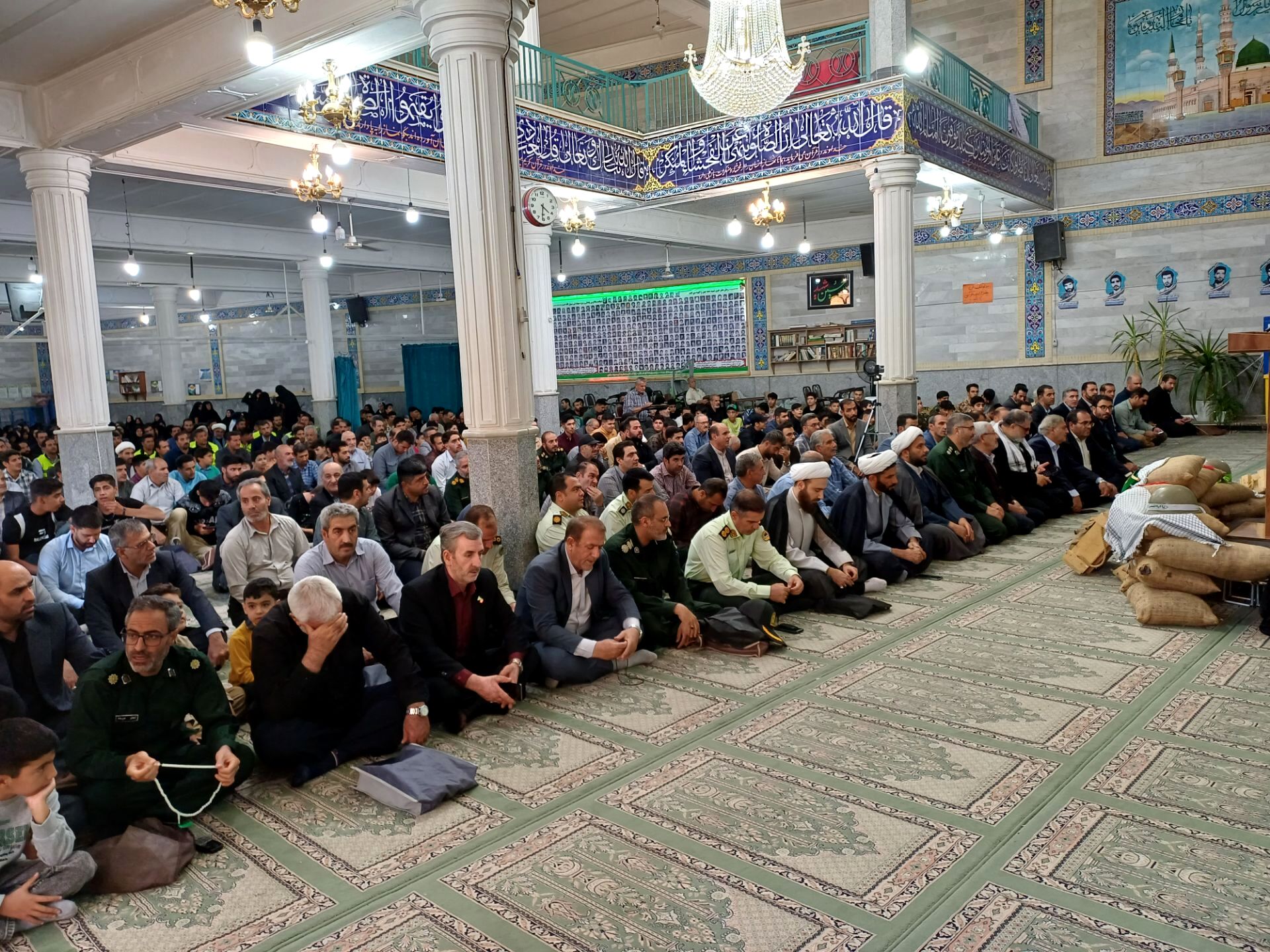 مراسم باشکوه یادواره شهدای شهرستان اسدآباد
