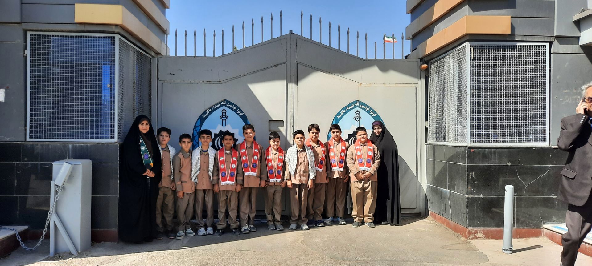 دیدار دانش آموزان پیشتاز با پرسنل نیروی انتظامی نیشابور