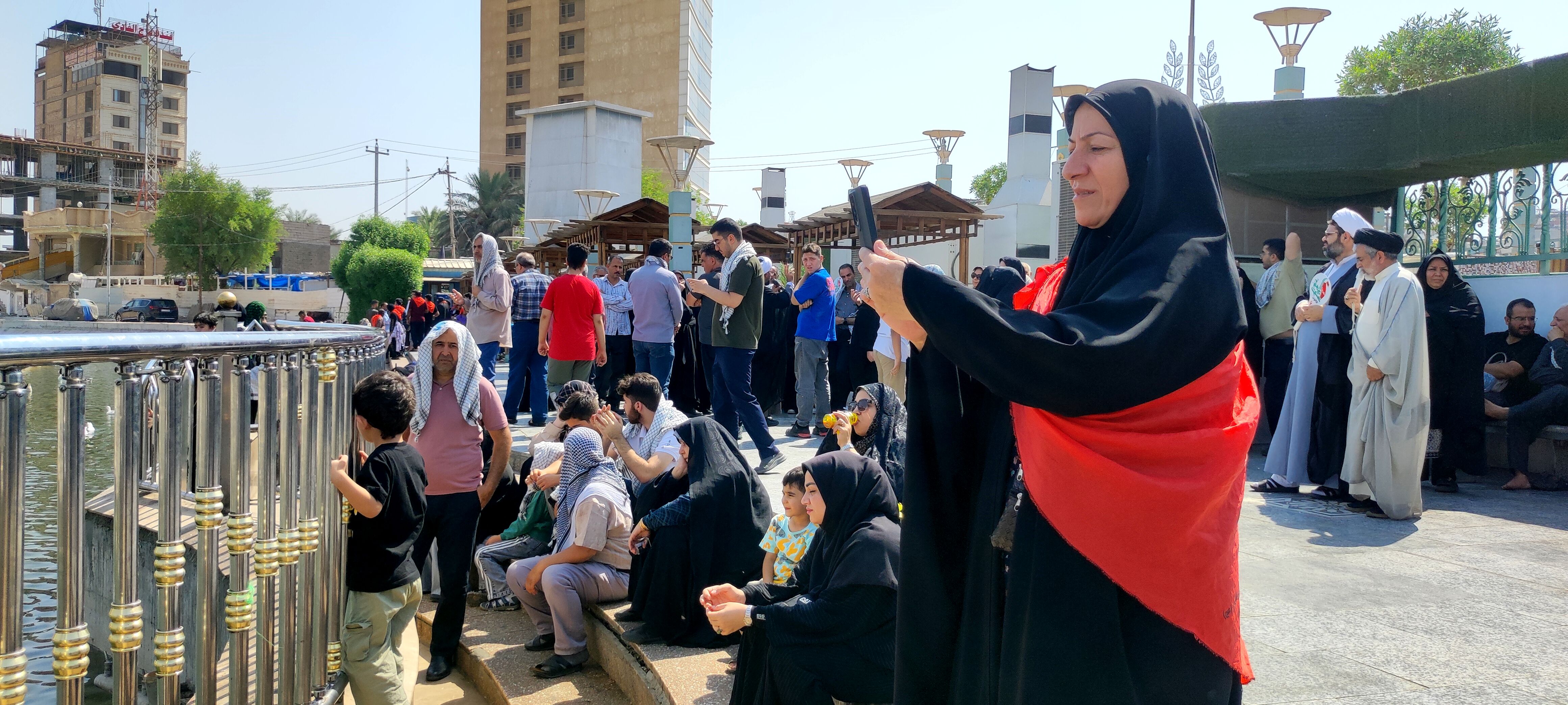 گزارش کوچکترین خبرنگار پانا از حال و هوای کربلای معلا 
