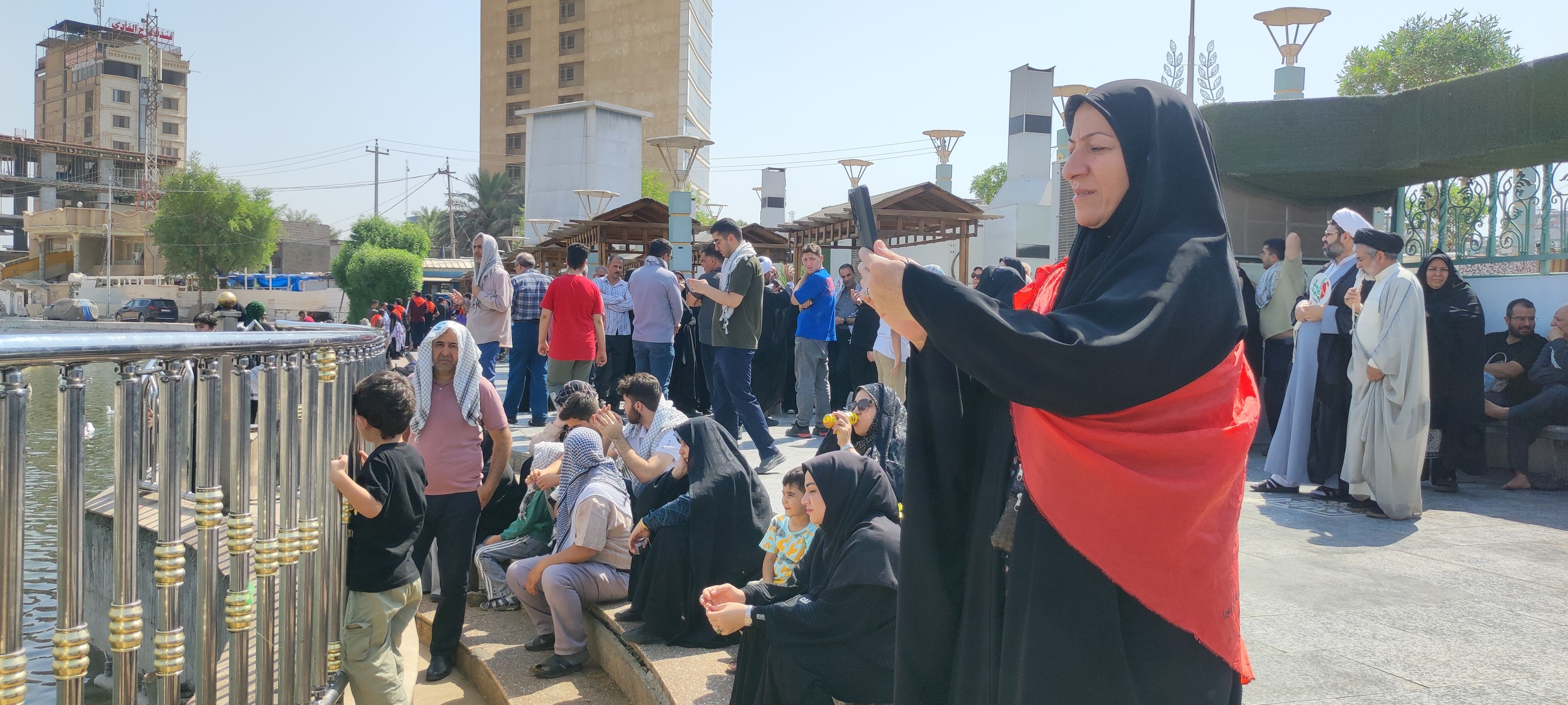 گزارش کوچکترین خبرنگار پانا از حال و هوای کربلای معلا 