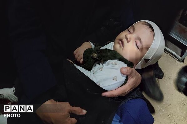 هیئت زنجیر زنی در هشتمین شب از ماه محرم الحرام در حسینیه شهدای شهر بار