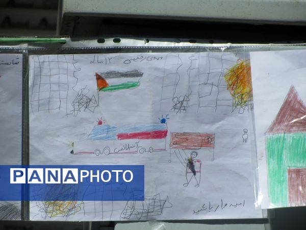 برپایی نمایشگاه نقاشی خیابانی در خلیل آباد