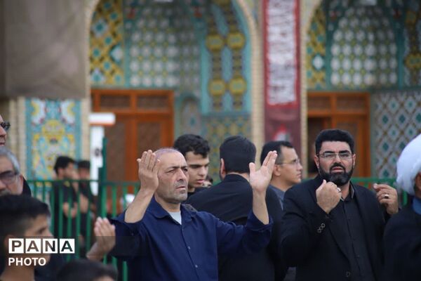 حضور دسته جات عزاداری سالروز شهادت امام حسن مجتبی(ع) در حرم بانوی کرامت