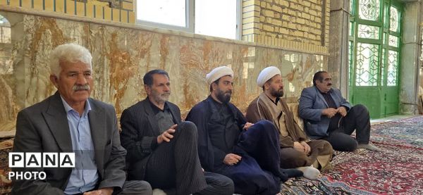 مراسم عزاداری شهادت قائد امت در روستای شیرمرد