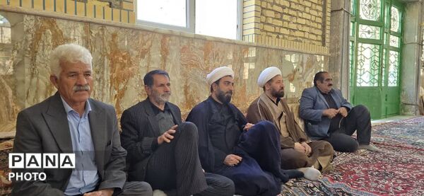 مراسم عزاداری شهادت قائد امت در روستای شیرمرد