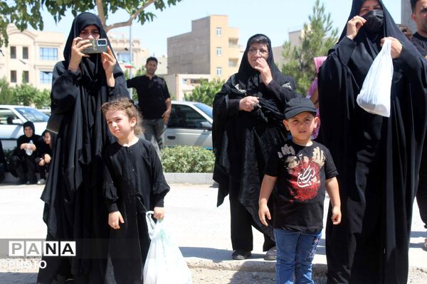آیین خیمه سوزان هیات جوانان حضرت علی اکبر(ع)