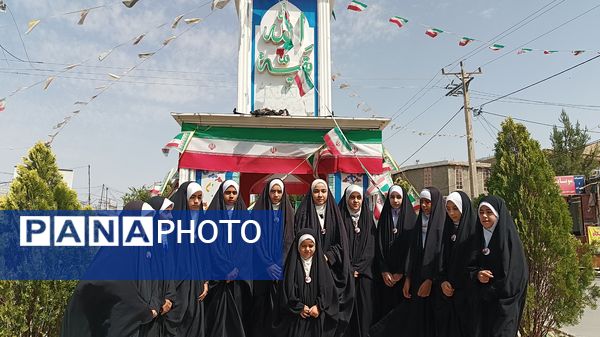 اجرای سرودهای پاتوقی به مناسبت عید غدیر خم در شهرستان مارگون