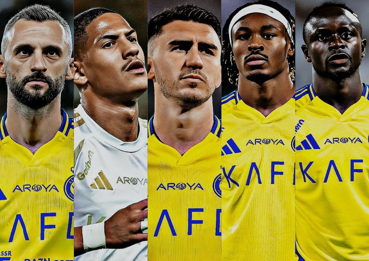 خارجی‌های النصر مقابل پرسپولیس در یک قاب؛ غیبت رونالدو و دوران