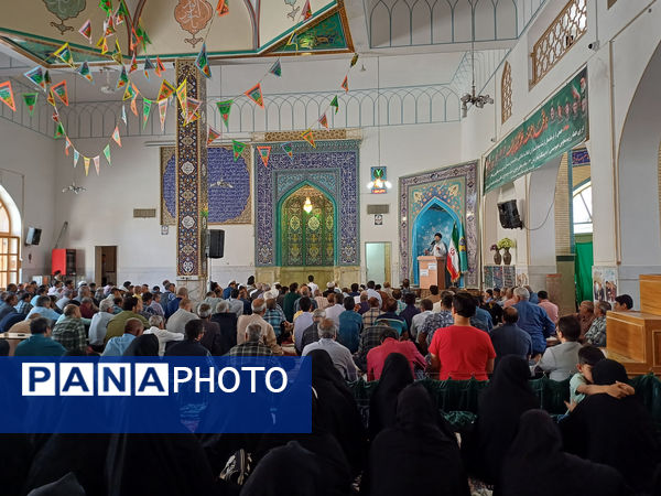 راهپیمایی مردم شهر حبیب آباد 