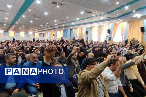 حضور پرشور مردم و مسئولان رباط کریم در راهپیمایی روز قدس