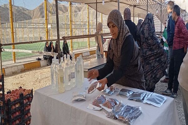 نمایشگاه محصولات بومی محلی و صنایع دستی در شهر بارنیشابور