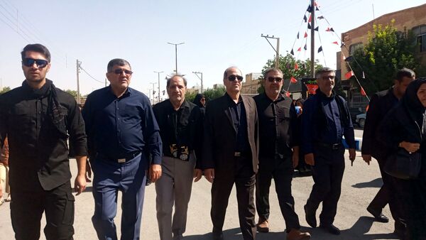برگزاری مراسم پیاده‌روی جاماندگان اربعین حسینی در شهرستان بروجن