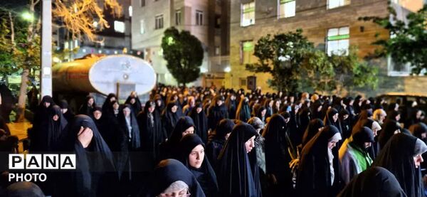 مراسم پر اقتدار انقلابی به همراه نماز استغاثه