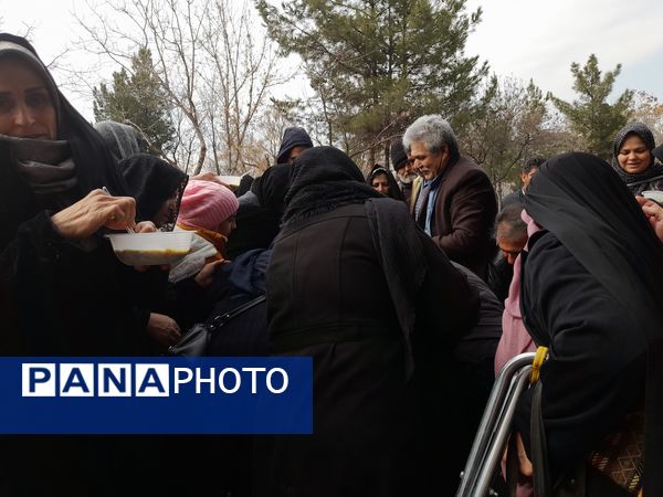 مراسم چراغ برات در بهشت رضا مشهد مقدس 