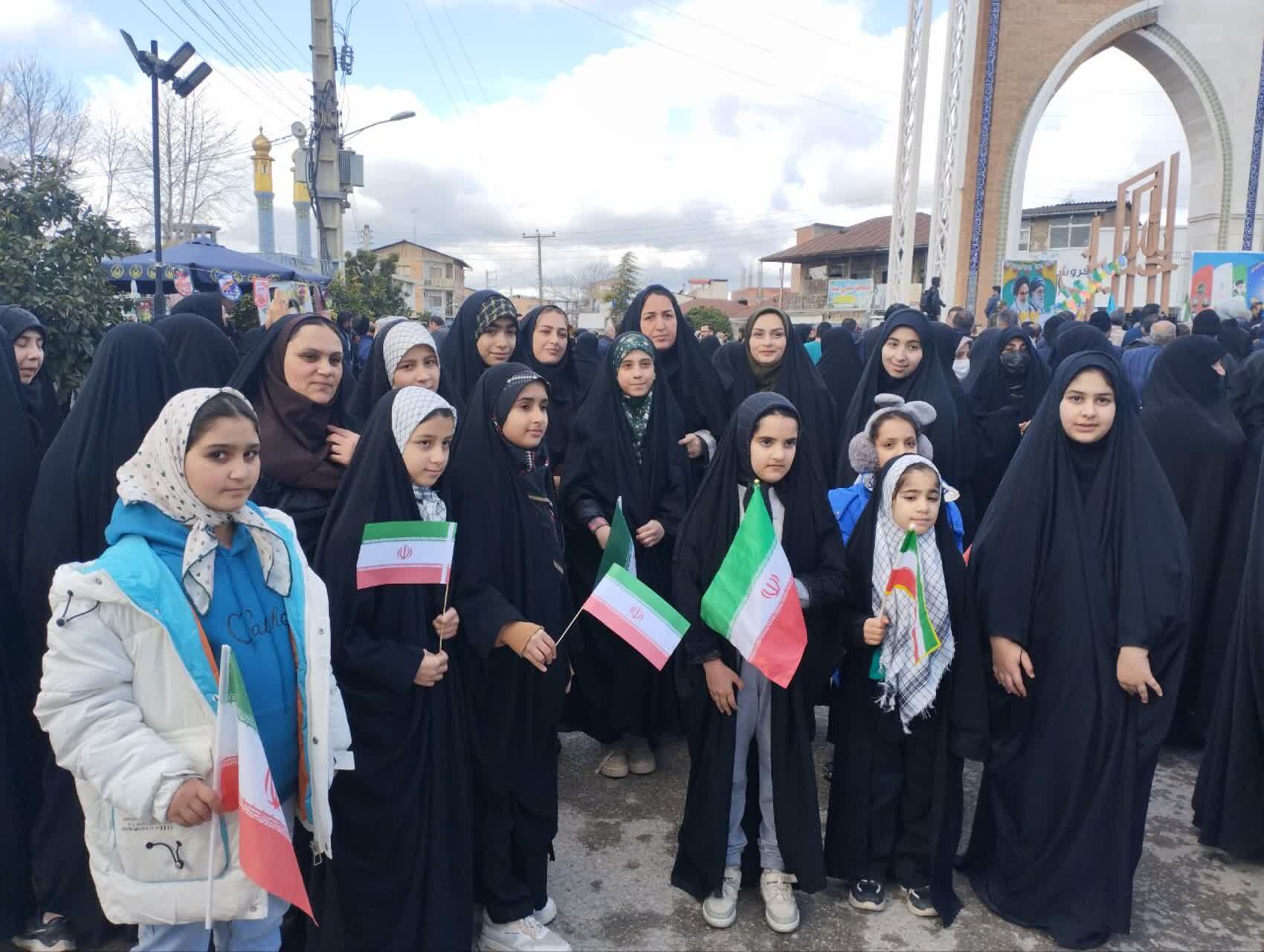 جشن چهل و ششمین سالروز پیروزی انقلاب در میاندرود
