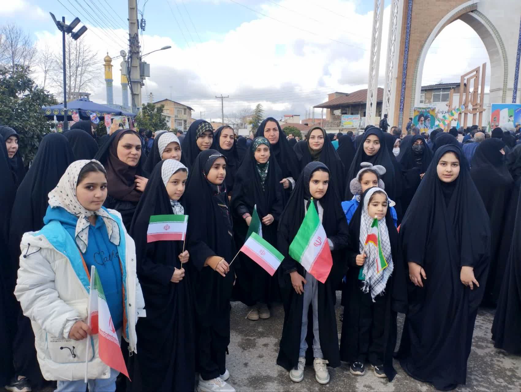 جشن چهل و ششمین سالروز پیروزی انقلاب در میاندرود