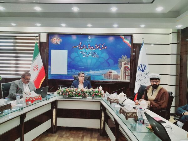 چهارمین نشست کارگروه سفر ریاست جمهوری در آموزش و پرورش استان بوشهر