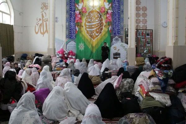 جلوه‌های معنویت و ایثار در اعتکاف مسجد الزهرا(س) قیامدشت