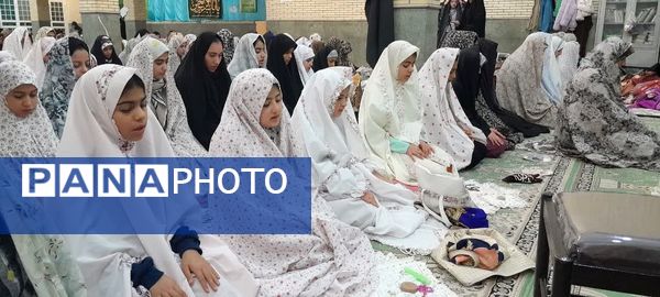 اعتکاف دانش‌آموزی در شهرستان ارسنجان