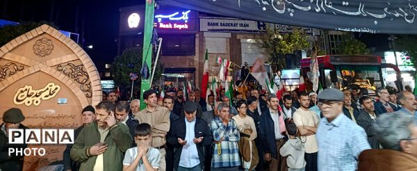 موج پنجاه و ششمین  اجتماعات شبانه نیشابور