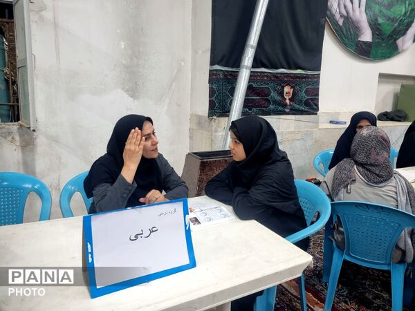 برپایی موکب های آموزشی در خلیل آباد